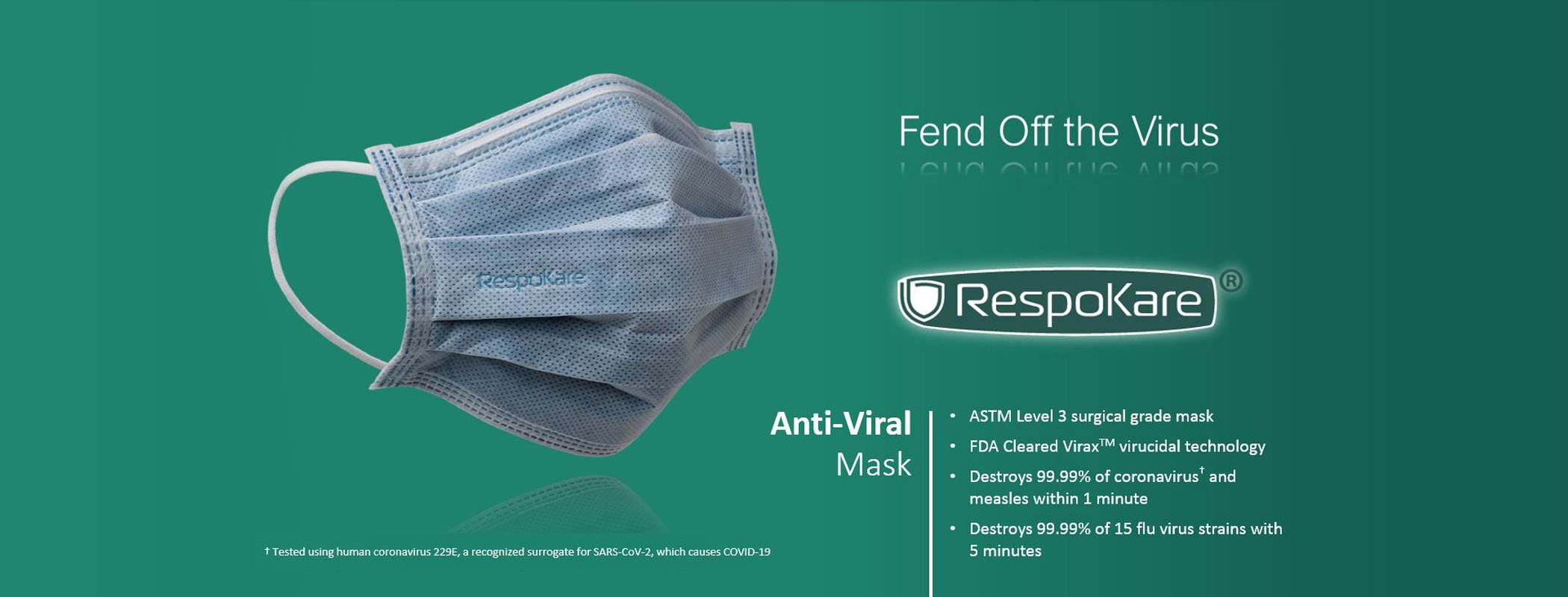 N95 Respirator Plus RespoKare